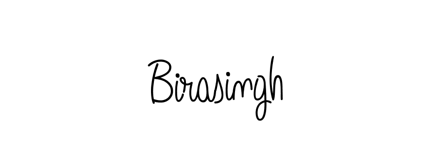 Design your own signature with our free online signature maker. With this signature software, you can create a handwritten (Angelique-Rose-font-FFP) signature for name Birasingh. Birasingh signature style 5 images and pictures png