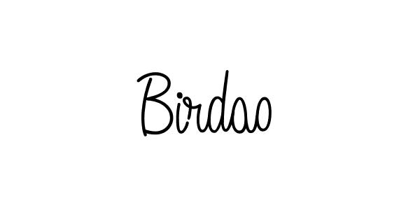 How to make Birdao signature? Angelique-Rose-font-FFP is a professional autograph style. Create handwritten signature for Birdao name. Birdao signature style 5 images and pictures png