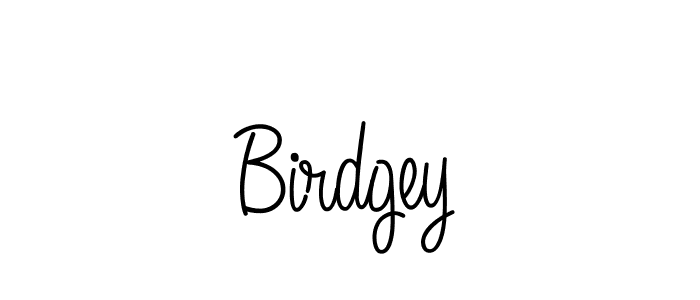 How to Draw Birdgey signature style? Angelique-Rose-font-FFP is a latest design signature styles for name Birdgey. Birdgey signature style 5 images and pictures png