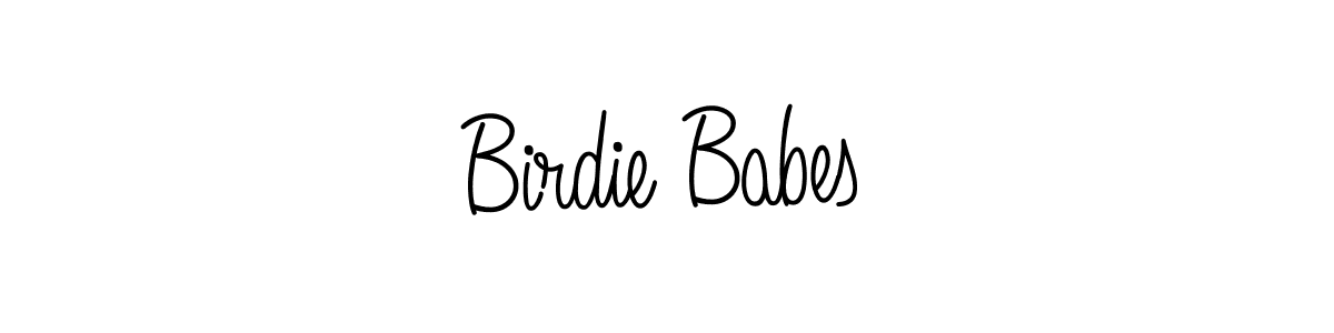 It looks lik you need a new signature style for name Birdie Babes. Design unique handwritten (Angelique-Rose-font-FFP) signature with our free signature maker in just a few clicks. Birdie Babes signature style 5 images and pictures png