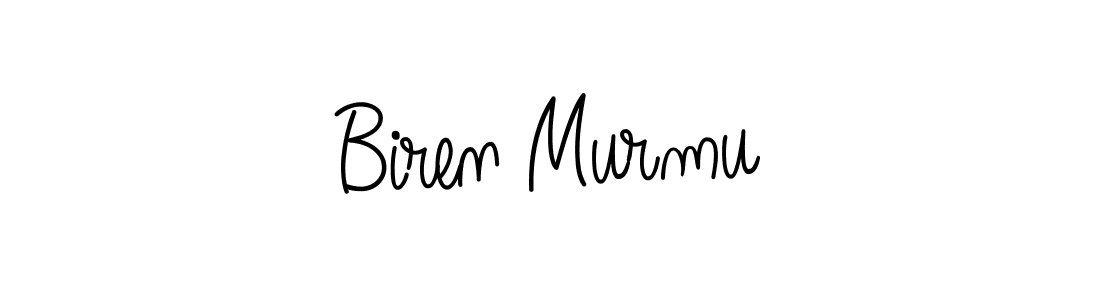 Once you've used our free online signature maker to create your best signature Angelique-Rose-font-FFP style, it's time to enjoy all of the benefits that Biren Murmu name signing documents. Biren Murmu signature style 5 images and pictures png