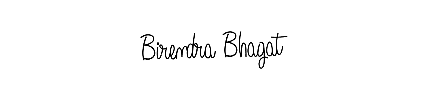 Create a beautiful signature design for name Birendra Bhagat. With this signature (Angelique-Rose-font-FFP) fonts, you can make a handwritten signature for free. Birendra Bhagat signature style 5 images and pictures png