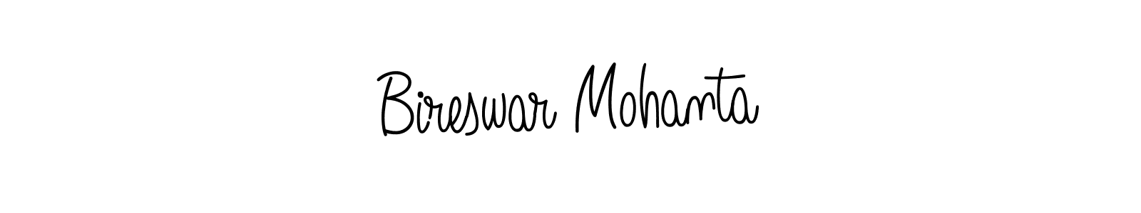 How to make Bireswar Mohanta signature? Angelique-Rose-font-FFP is a professional autograph style. Create handwritten signature for Bireswar Mohanta name. Bireswar Mohanta signature style 5 images and pictures png
