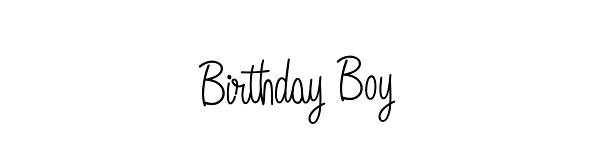 if you are searching for the best signature style for your name Birthday Boy. so please give up your signature search. here we have designed multiple signature styles  using Angelique-Rose-font-FFP. Birthday Boy signature style 5 images and pictures png