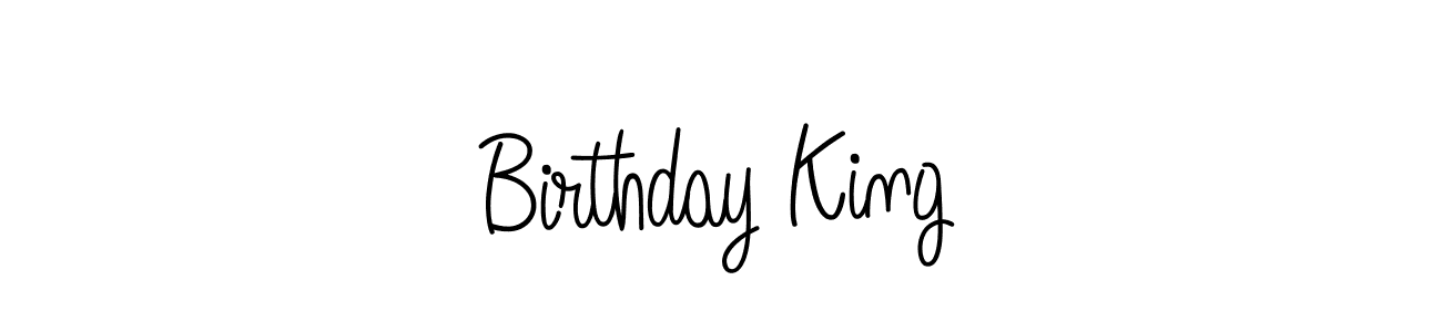 Create a beautiful signature design for name Birthday King. With this signature (Angelique-Rose-font-FFP) fonts, you can make a handwritten signature for free. Birthday King signature style 5 images and pictures png