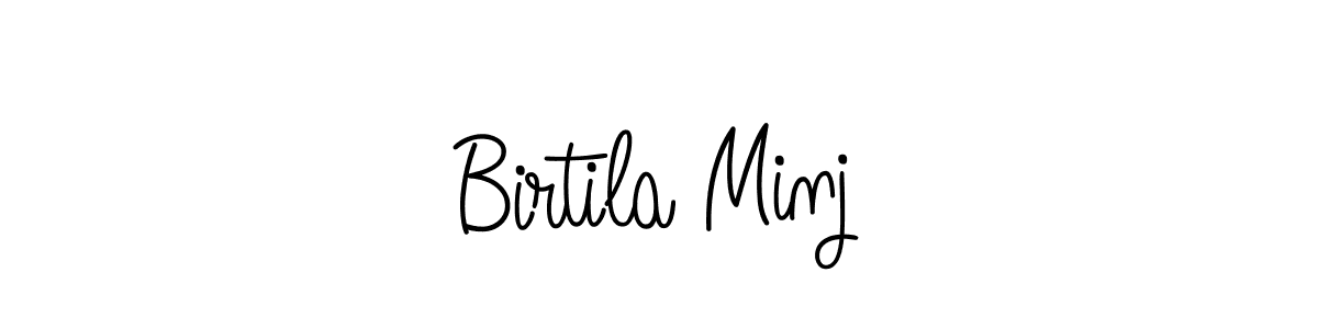 Once you've used our free online signature maker to create your best signature Angelique-Rose-font-FFP style, it's time to enjoy all of the benefits that Birtila Minj name signing documents. Birtila Minj signature style 5 images and pictures png