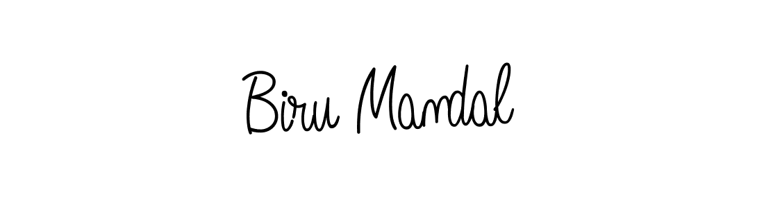 Make a beautiful signature design for name Biru Mandal. Use this online signature maker to create a handwritten signature for free. Biru Mandal signature style 5 images and pictures png