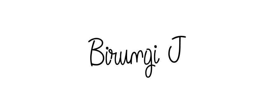 Once you've used our free online signature maker to create your best signature Angelique-Rose-font-FFP style, it's time to enjoy all of the benefits that Birungi J name signing documents. Birungi J signature style 5 images and pictures png