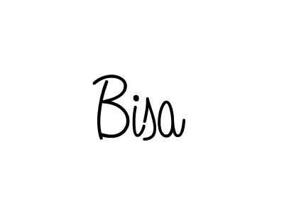 The best way (Angelique-Rose-font-FFP) to make a short signature is to pick only two or three words in your name. The name Bisa include a total of six letters. For converting this name. Bisa signature style 5 images and pictures png