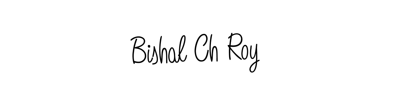 How to make Bishal Ch Roy name signature. Use Angelique-Rose-font-FFP style for creating short signs online. This is the latest handwritten sign. Bishal Ch Roy signature style 5 images and pictures png