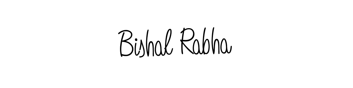 You should practise on your own different ways (Angelique-Rose-font-FFP) to write your name (Bishal Rabha) in signature. don't let someone else do it for you. Bishal Rabha signature style 5 images and pictures png