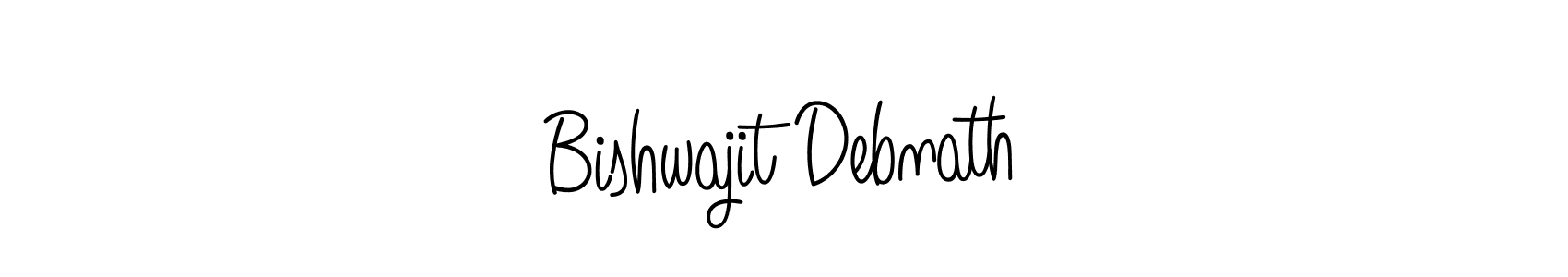 Design your own signature with our free online signature maker. With this signature software, you can create a handwritten (Angelique-Rose-font-FFP) signature for name Bishwajit Debnath. Bishwajit Debnath signature style 5 images and pictures png