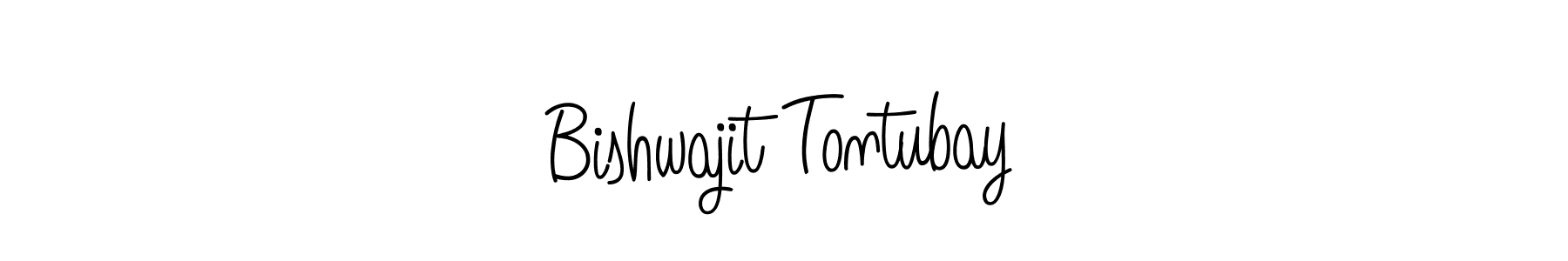 You can use this online signature creator to create a handwritten signature for the name Bishwajit Tontubay. This is the best online autograph maker. Bishwajit Tontubay signature style 5 images and pictures png