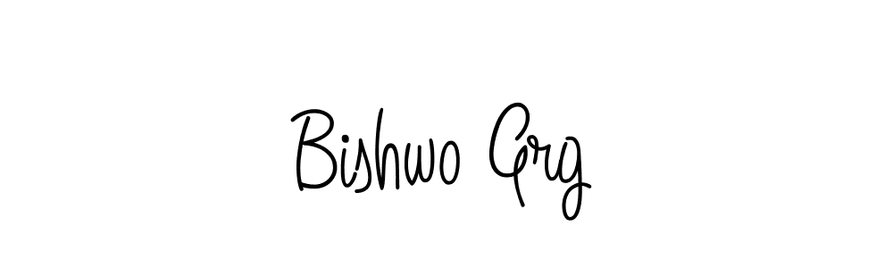 Make a short Bishwo Grg signature style. Manage your documents anywhere anytime using Angelique-Rose-font-FFP. Create and add eSignatures, submit forms, share and send files easily. Bishwo Grg signature style 5 images and pictures png