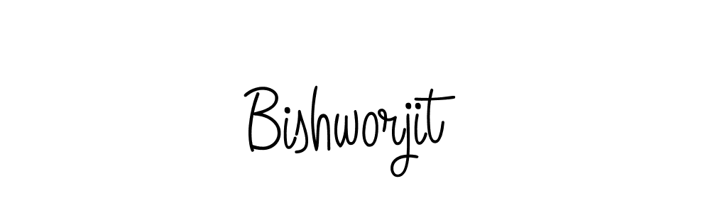 Once you've used our free online signature maker to create your best signature Angelique-Rose-font-FFP style, it's time to enjoy all of the benefits that Bishworjit name signing documents. Bishworjit signature style 5 images and pictures png