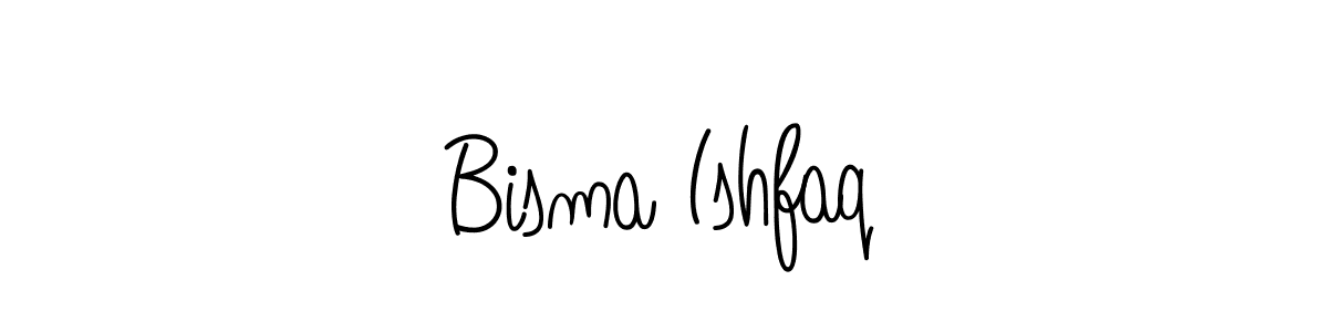 How to Draw Bisma Ishfaq signature style? Angelique-Rose-font-FFP is a latest design signature styles for name Bisma Ishfaq. Bisma Ishfaq signature style 5 images and pictures png