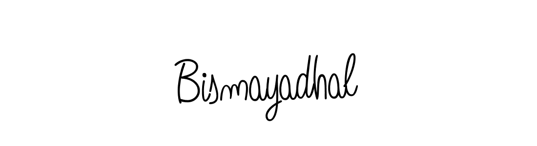 if you are searching for the best signature style for your name Bismayadhal. so please give up your signature search. here we have designed multiple signature styles  using Angelique-Rose-font-FFP. Bismayadhal signature style 5 images and pictures png