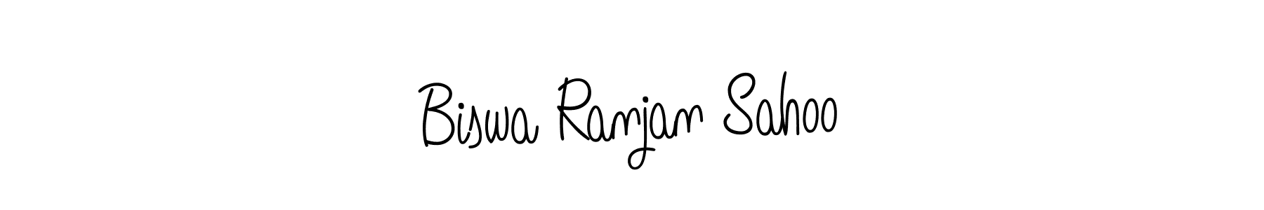Use a signature maker to create a handwritten signature online. With this signature software, you can design (Angelique-Rose-font-FFP) your own signature for name Biswa Ranjan Sahoo. Biswa Ranjan Sahoo signature style 5 images and pictures png