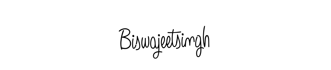 You should practise on your own different ways (Angelique-Rose-font-FFP) to write your name (Biswajeetsingh) in signature. don't let someone else do it for you. Biswajeetsingh signature style 5 images and pictures png