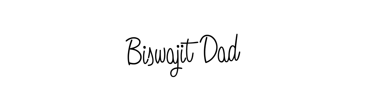 Biswajit Dad stylish signature style. Best Handwritten Sign (Angelique-Rose-font-FFP) for my name. Handwritten Signature Collection Ideas for my name Biswajit Dad. Biswajit Dad signature style 5 images and pictures png