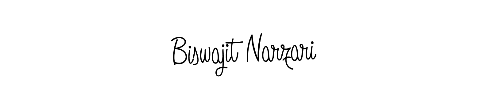 The best way (Angelique-Rose-font-FFP) to make a short signature is to pick only two or three words in your name. The name Biswajit Narzari include a total of six letters. For converting this name. Biswajit Narzari signature style 5 images and pictures png