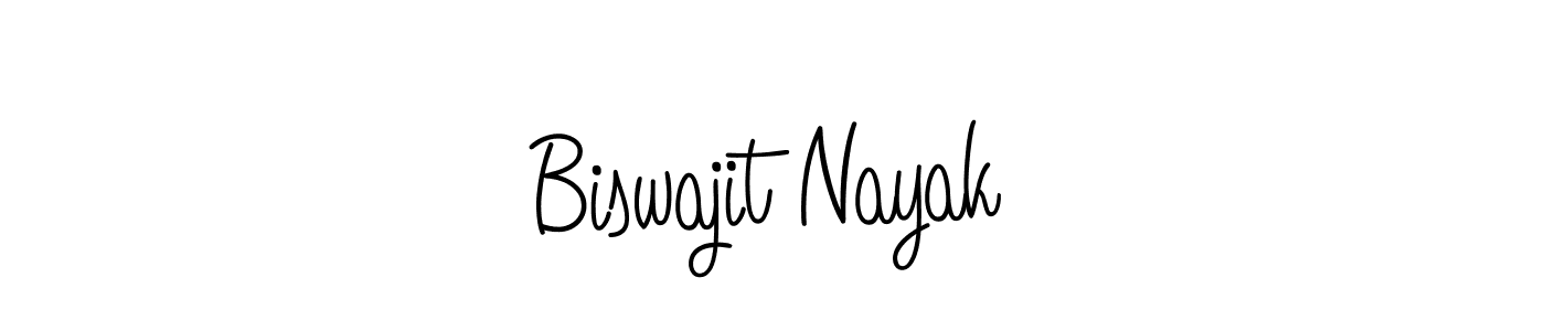 Make a beautiful signature design for name Biswajit Nayak. With this signature (Angelique-Rose-font-FFP) style, you can create a handwritten signature for free. Biswajit Nayak signature style 5 images and pictures png