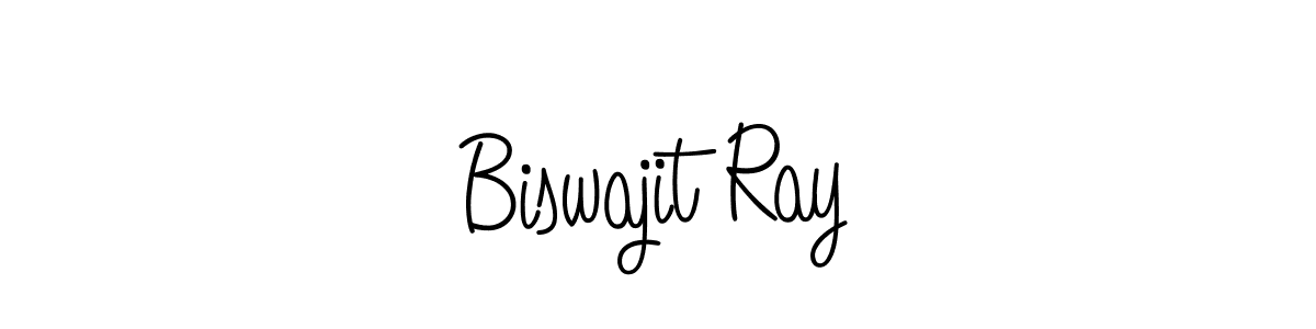 How to make Biswajit Ray name signature. Use Angelique-Rose-font-FFP style for creating short signs online. This is the latest handwritten sign. Biswajit Ray signature style 5 images and pictures png
