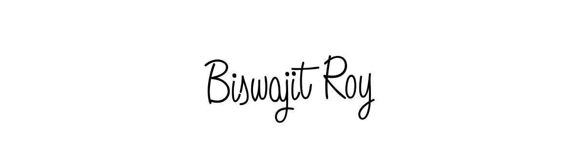 Design your own signature with our free online signature maker. With this signature software, you can create a handwritten (Angelique-Rose-font-FFP) signature for name Biswajit Roy. Biswajit Roy signature style 5 images and pictures png