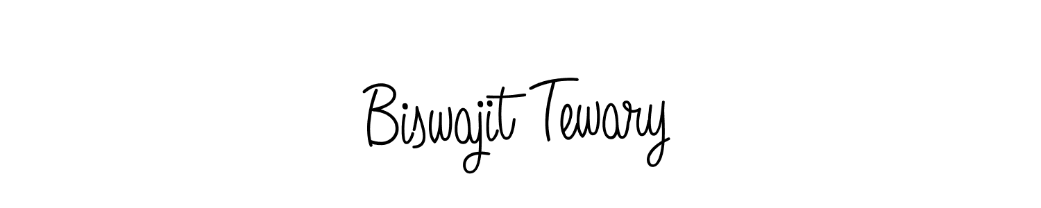 You should practise on your own different ways (Angelique-Rose-font-FFP) to write your name (Biswajit Tewary) in signature. don't let someone else do it for you. Biswajit Tewary signature style 5 images and pictures png