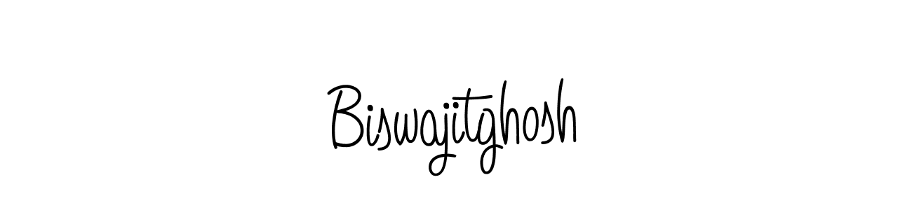 Make a beautiful signature design for name Biswajitghosh. With this signature (Angelique-Rose-font-FFP) style, you can create a handwritten signature for free. Biswajitghosh signature style 5 images and pictures png