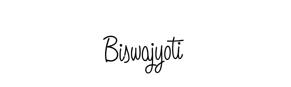 Use a signature maker to create a handwritten signature online. With this signature software, you can design (Angelique-Rose-font-FFP) your own signature for name Biswajyoti. Biswajyoti signature style 5 images and pictures png