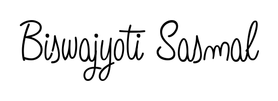 Personalize your online presence with Biswajyoti Sasmal signature rendered in elegant Angelique-Rose-font-FFP font. Great for website footers and blogs. Biswajyoti Sasmal signature style 5 images and pictures png