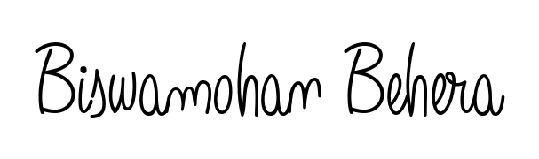 Create your official email sign-off with Biswamohan Behera name in Angelique-Rose-font-FFP style. Crisp, clean, and perfectly legible across all screens. Biswamohan Behera signature style 5 images and pictures png