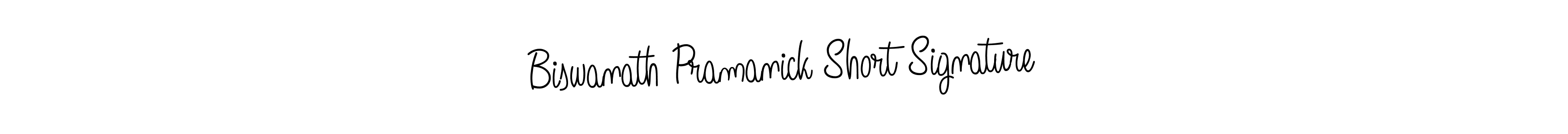 How to make Biswanath Pramanick Short Signature name signature. Use Angelique-Rose-font-FFP style for creating short signs online. This is the latest handwritten sign. Biswanath Pramanick Short Signature signature style 5 images and pictures png