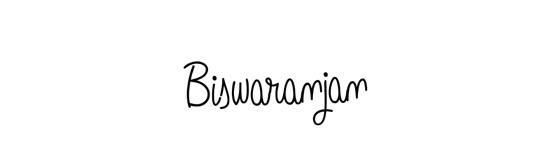 Design your own signature with our free online signature maker. With this signature software, you can create a handwritten (Angelique-Rose-font-FFP) signature for name Biswaranjan. Biswaranjan signature style 5 images and pictures png