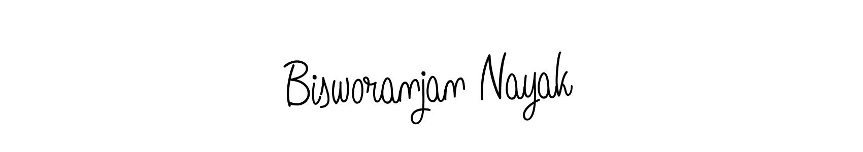 Also we have Bisworanjan Nayak name is the best signature style. Create professional handwritten signature collection using Angelique-Rose-font-FFP autograph style. Bisworanjan Nayak signature style 5 images and pictures png