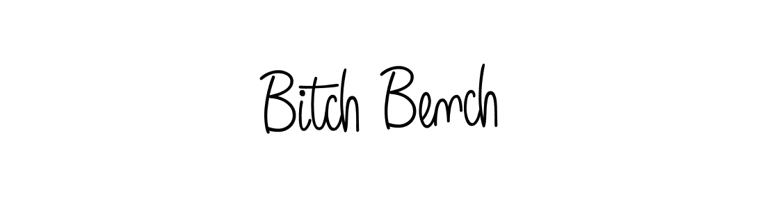 Once you've used our free online signature maker to create your best signature Angelique-Rose-font-FFP style, it's time to enjoy all of the benefits that Bitch Bench name signing documents. Bitch Bench signature style 5 images and pictures png