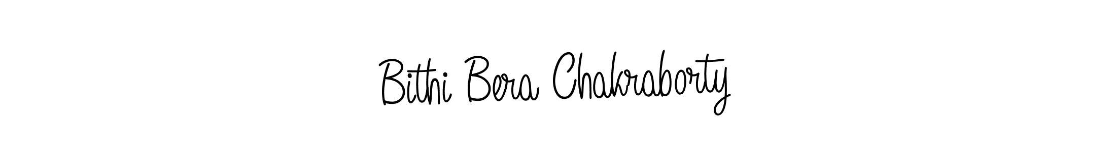 Make a short Bithi Bera Chakraborty signature style. Manage your documents anywhere anytime using Angelique-Rose-font-FFP. Create and add eSignatures, submit forms, share and send files easily. Bithi Bera Chakraborty signature style 5 images and pictures png