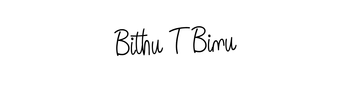 Also You can easily find your signature by using the search form. We will create Bithu T Binu name handwritten signature images for you free of cost using Angelique-Rose-font-FFP sign style. Bithu T Binu signature style 5 images and pictures png