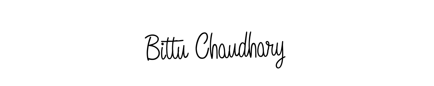 How to Draw Bittu Chaudhary signature style? Angelique-Rose-font-FFP is a latest design signature styles for name Bittu Chaudhary. Bittu Chaudhary signature style 5 images and pictures png