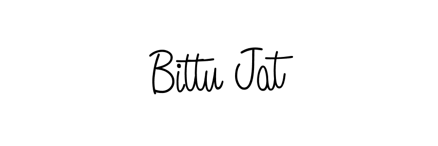 It looks lik you need a new signature style for name Bittu Jat. Design unique handwritten (Angelique-Rose-font-FFP) signature with our free signature maker in just a few clicks. Bittu Jat signature style 5 images and pictures png