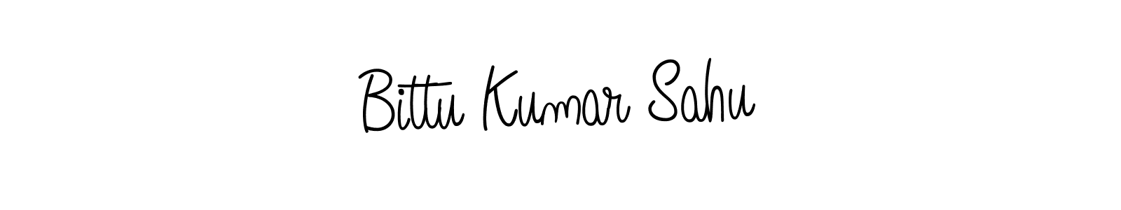 Bittu Kumar Sahu stylish signature style. Best Handwritten Sign (Angelique-Rose-font-FFP) for my name. Handwritten Signature Collection Ideas for my name Bittu Kumar Sahu. Bittu Kumar Sahu signature style 5 images and pictures png