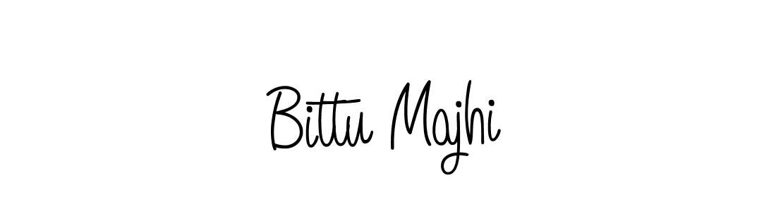 How to make Bittu Majhi name signature. Use Angelique-Rose-font-FFP style for creating short signs online. This is the latest handwritten sign. Bittu Majhi signature style 5 images and pictures png