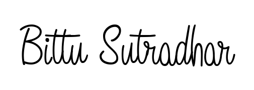Express your personality with a custom Bittu Sutradhar signature crafted with Angelique-Rose-font-FFP typography. Free transparent PNG download available. Bittu Sutradhar signature style 5 images and pictures png
