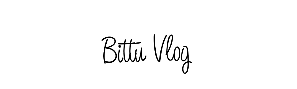 Once you've used our free online signature maker to create your best signature Angelique-Rose-font-FFP style, it's time to enjoy all of the benefits that Bittu Vlog name signing documents. Bittu Vlog signature style 5 images and pictures png