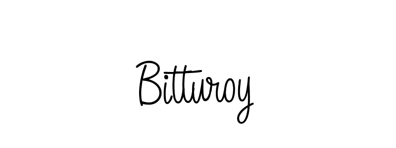 Bitturoy stylish signature style. Best Handwritten Sign (Angelique-Rose-font-FFP) for my name. Handwritten Signature Collection Ideas for my name Bitturoy. Bitturoy signature style 5 images and pictures png