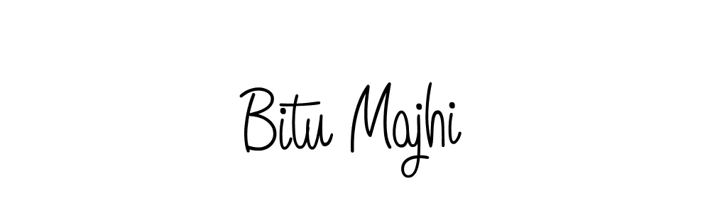 Also we have Bitu Majhi name is the best signature style. Create professional handwritten signature collection using Angelique-Rose-font-FFP autograph style. Bitu Majhi signature style 5 images and pictures png