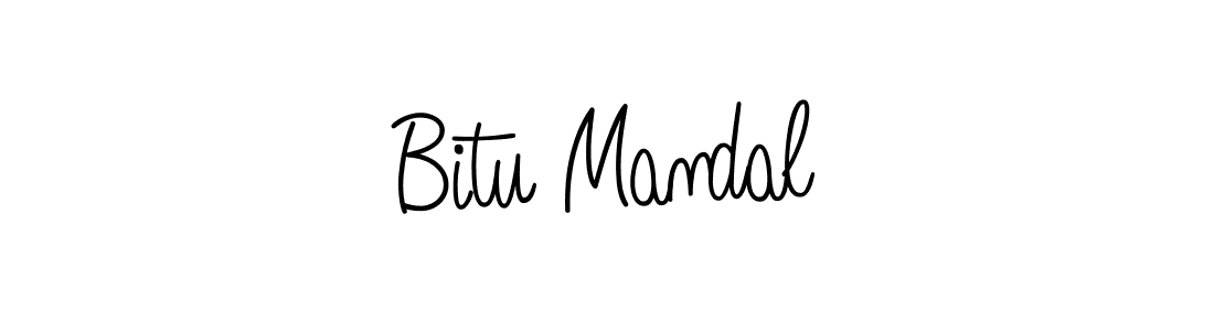 It looks lik you need a new signature style for name Bitu Mandal. Design unique handwritten (Angelique-Rose-font-FFP) signature with our free signature maker in just a few clicks. Bitu Mandal signature style 5 images and pictures png