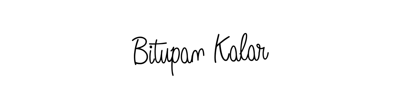 How to make Bitupan Kalar name signature. Use Angelique-Rose-font-FFP style for creating short signs online. This is the latest handwritten sign. Bitupan Kalar signature style 5 images and pictures png