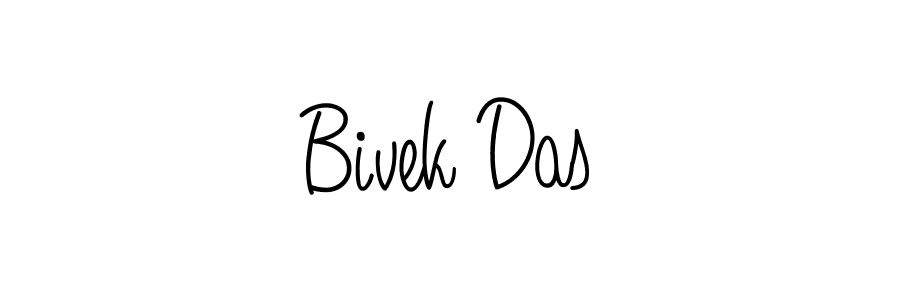 Also we have Bivek Das name is the best signature style. Create professional handwritten signature collection using Angelique-Rose-font-FFP autograph style. Bivek Das signature style 5 images and pictures png